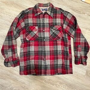 Vintage 100% Wool Pendleton Board Shirt